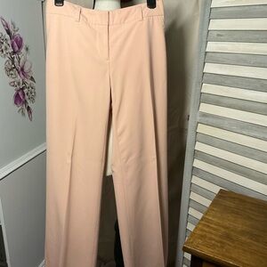 Trina Turk Pants Women's Size 4 Pink Wide Leg Career Office Work Trousers